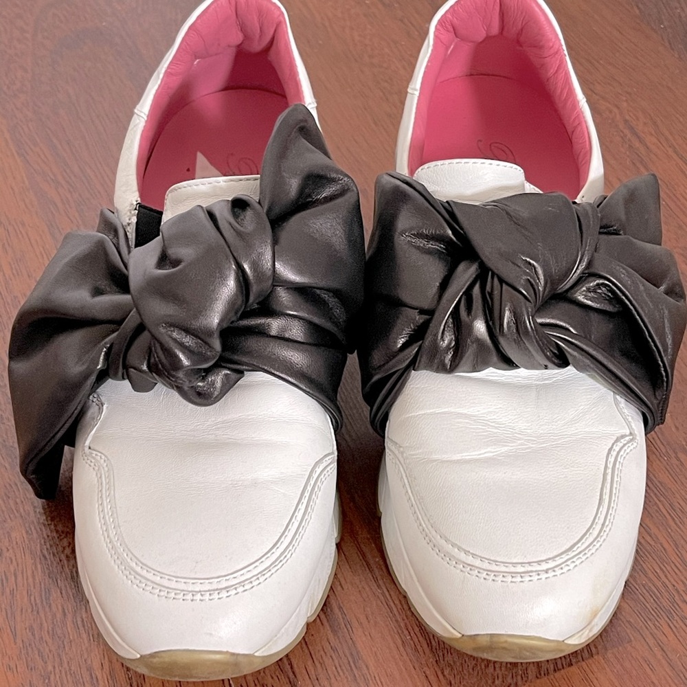 Blumarine Slip-on Bow Sneakers